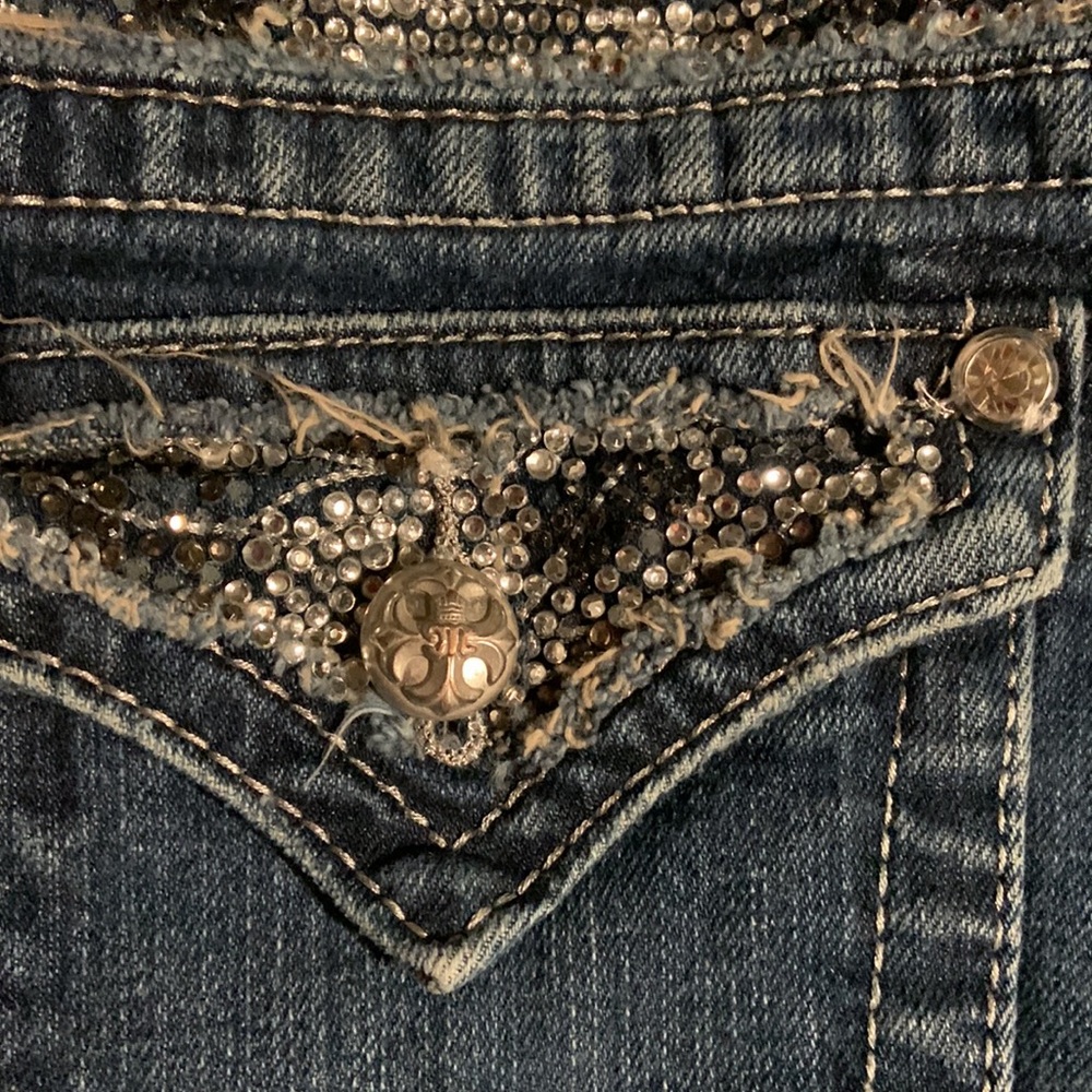 Miss Me Boot Jean size 29 inseam 34 - Picture 8 of 9